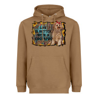 Toasted Coconut life is better with a cockapoo Heavyweight Hoodie - RanaPortraitStore