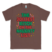 Chestnut the jolliest bitch on the naughty list Classic Tee - MaliasSmallBusiness