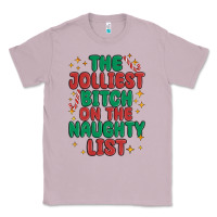 Lilac the jolliest bitch on the naughty list Classic Tee - MaliasSmallBusiness