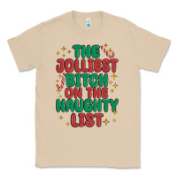 Mushroom the jolliest bitch on the naughty list Classic Tee - MaliasSmallBusiness