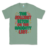 Sage the jolliest bitch on the naughty list Classic Tee - MaliasSmallBusiness