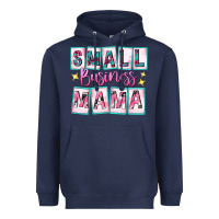 Navy small business mama Heavyweight Hoodie - texasbilliewilder