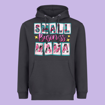 Small Business Mama Heavyweight Hoodie Designed By Texasbilliewilder