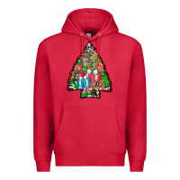 Cardinal arrowhead christmas gifts Premium Hoodie - AdoDesignShop