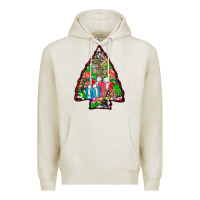 Oatmeal Heather arrowhead christmas gifts Premium Hoodie - AdoDesignShop