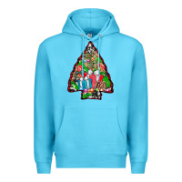 Ocean Blue arrowhead christmas gifts Premium Hoodie - AdoDesignShop