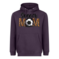 Plum soccer mom Heavyweight Hoodie - texasbilliewilder