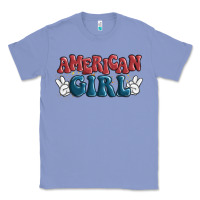 Colony Blue american girl Classic Tee - MaliasSmallBusiness