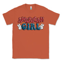 Copper american girl Classic Tee - MaliasSmallBusiness