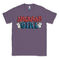 Lavender american girl Classic Tee - MaliasSmallBusiness