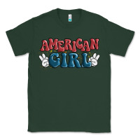 Sports Green american girl Classic Tee - MaliasSmallBusiness