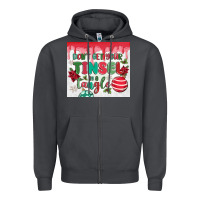 Smoke don't get your tinsel in a tangle Zipper Hoodie - MaliasSmallBusiness