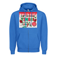 True Royal don't get your tinsel in a tangle Zipper Hoodie - MaliasSmallBusiness