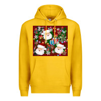 Lemon santa christmas Premium Hoodie - AdoDesignShop