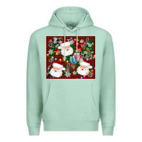 Seafoam santa christmas Premium Hoodie - AdoDesignShop