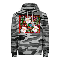 Slate Camo santa christmas Premium Hoodie - AdoDesignShop