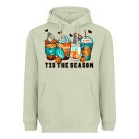 Matcha tis' the season basketball coffee cups Heavyweight Hoodie - Zillion Design Studio