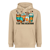 Mushroom tis' the season basketball coffee cups Heavyweight Hoodie - Zillion Design Studio