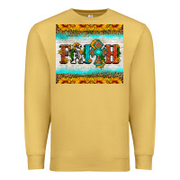 Antique Gold faith cross and sunflower tumbler Premium Sweatshirt - HRA Design Shop