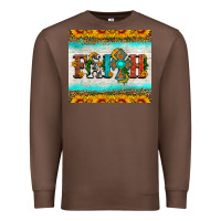 Chestnut faith cross and sunflower tumbler Premium Sweatshirt - HRA Design Shop