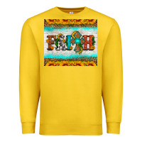 Lemon faith cross and sunflower tumbler Premium Sweatshirt - HRA Design Shop
