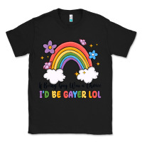 Black if being gay was a choice i'd be gayer lol Classic Tee - MaliasSmallBusiness