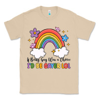 Mushroom if being gay was a choice i'd be gayer lol Classic Tee - MaliasSmallBusiness