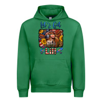 Emerald let's get lit 4th of july cow Urban Hoodie - LillyAllenDesigns