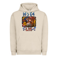 Pigment French Oak let's get lit 4th of july cow Urban Hoodie - LillyAllenDesigns