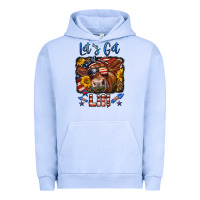 Pigment Grape Ice let's get lit 4th of july cow Urban Hoodie - LillyAllenDesigns