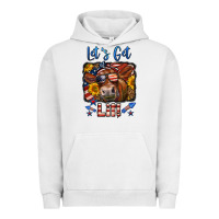 Pigment Lunar Rock let's get lit 4th of july cow Urban Hoodie - LillyAllenDesigns