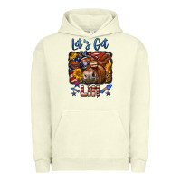 Pigment Pistachio let's get lit 4th of july cow Urban Hoodie - LillyAllenDesigns