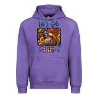 Tulip let's get lit 4th of july cow Urban Hoodie - LillyAllenDesigns