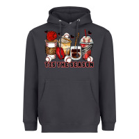 Smoke tis' the season baseball coffee cups Heavyweight Hoodie - Zillion Design Studio