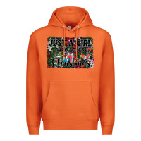 Carrot just a girl who loves christmas Premium Hoodie - AdoDesignShop