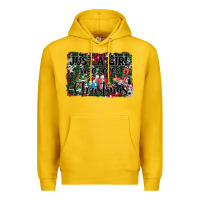 Lemon just a girl who loves christmas Premium Hoodie - AdoDesignShop
