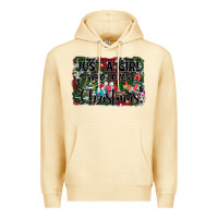 Pina Colada just a girl who loves christmas Premium Hoodie - AdoDesignShop