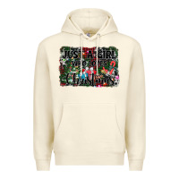Sandshell just a girl who loves christmas Premium Hoodie - AdoDesignShop