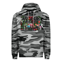 Slate Camo just a girl who loves christmas Premium Hoodie - AdoDesignShop