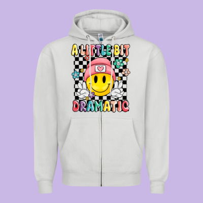 Zipper Hoodie a little bit dramatic