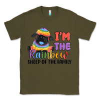 Army Green i'm the rainbow sheep of the family Classic Tee - MaliasSmallBusiness