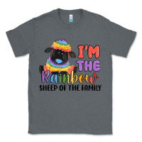 Charcoal Heather i'm the rainbow sheep of the family Classic Tee - MaliasSmallBusiness