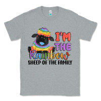 Heather Grey i'm the rainbow sheep of the family Classic Tee - MaliasSmallBusiness
