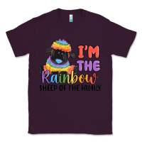 Plum i'm the rainbow sheep of the family Classic Tee - MaliasSmallBusiness