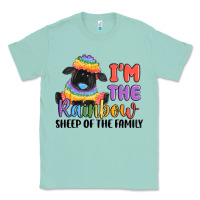 Seafoam i'm the rainbow sheep of the family Classic Tee - MaliasSmallBusiness