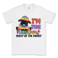 White i'm the rainbow sheep of the family Classic Tee - MaliasSmallBusiness