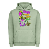 Pigment Oil Green happy mardi gras y'all Urban Hoodie - BarkalooDesign