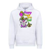 White happy mardi gras y'all Urban Hoodie - BarkalooDesign