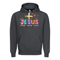 Smoke jesus the way the truth the life Zipper Hoodie - MaliasSmallBusiness