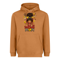 Meerkat softball mom afro messy bun Heavyweight Hoodie - texasbilliewilder